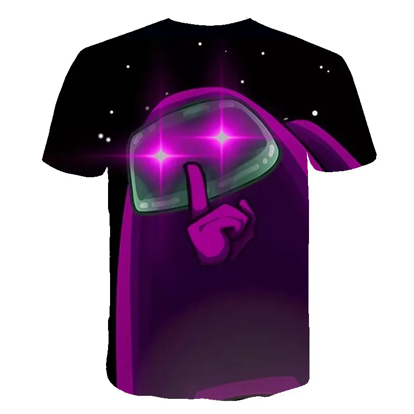 

New Game Among We t shirt 3D Printed T-shirt For Kids Short Sleeve Boys Girls Casual Tops Teenager Children's Clothing 4T-14T