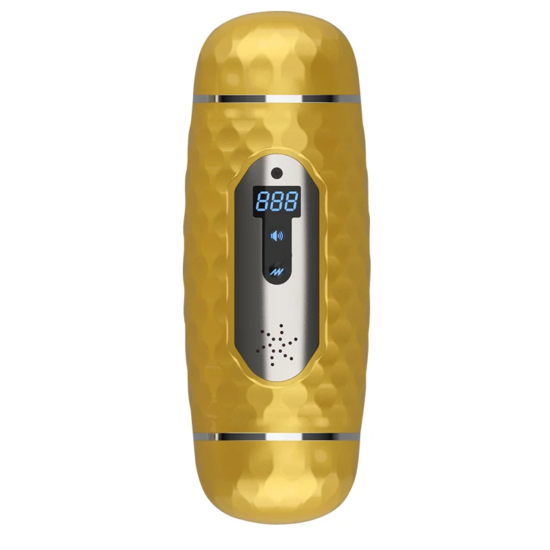 DRAIMIOR Smart Voice Heating Male Masturbator Double Heads Realist Vagina Blowjob Oral Sex Toys For Glans Exerciser Shop | Красота и