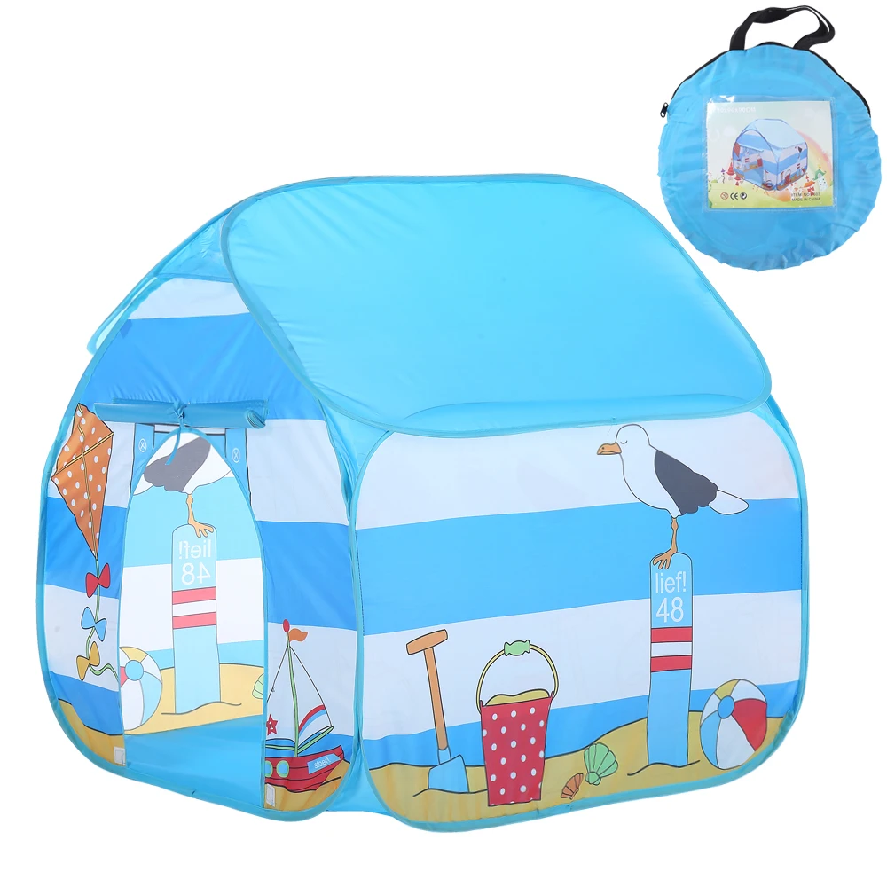 2021 Детская палатка принцесса мальчик Кемпинг игровой дом одиночный открытый