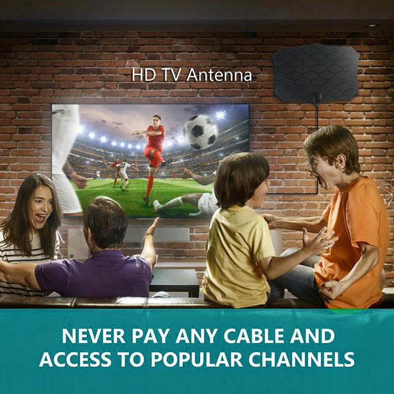 

Indoor Antenna 960 Mile Range with Amplifier Television Digital 1080P HDTV 4K Antenna SGA998