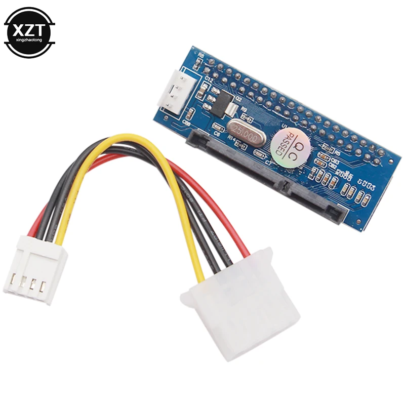Адаптер SATA-IDE 40 Pin IDE к разъему SATA 3 5 HDD IDE/PATA переходник для жесткого диска с кабелем