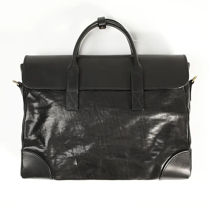 Роскошный деловой портфель из натуральной кожи для мужчин мужская сумка на плечо