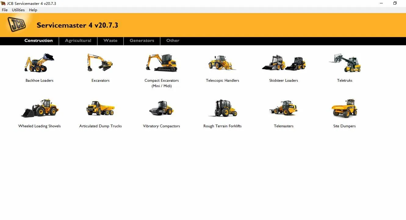 JCB ServiceMaster 4 v20.7.3 [08 2020] полный диагностический |