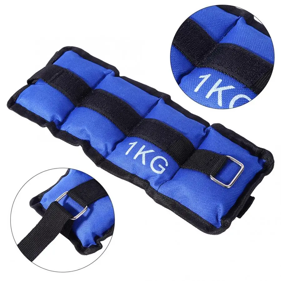 AU US 2 шт. Регулируемый песочный мешок для лодыжки без свинца вес s 1 5 кг