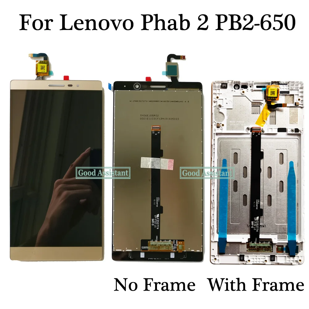 Оригинальный 6 4 дюймовый новый для Lenovo Phab2 Phab 2 PB2 650 650N 650Y ЖК дисплей сенсорный