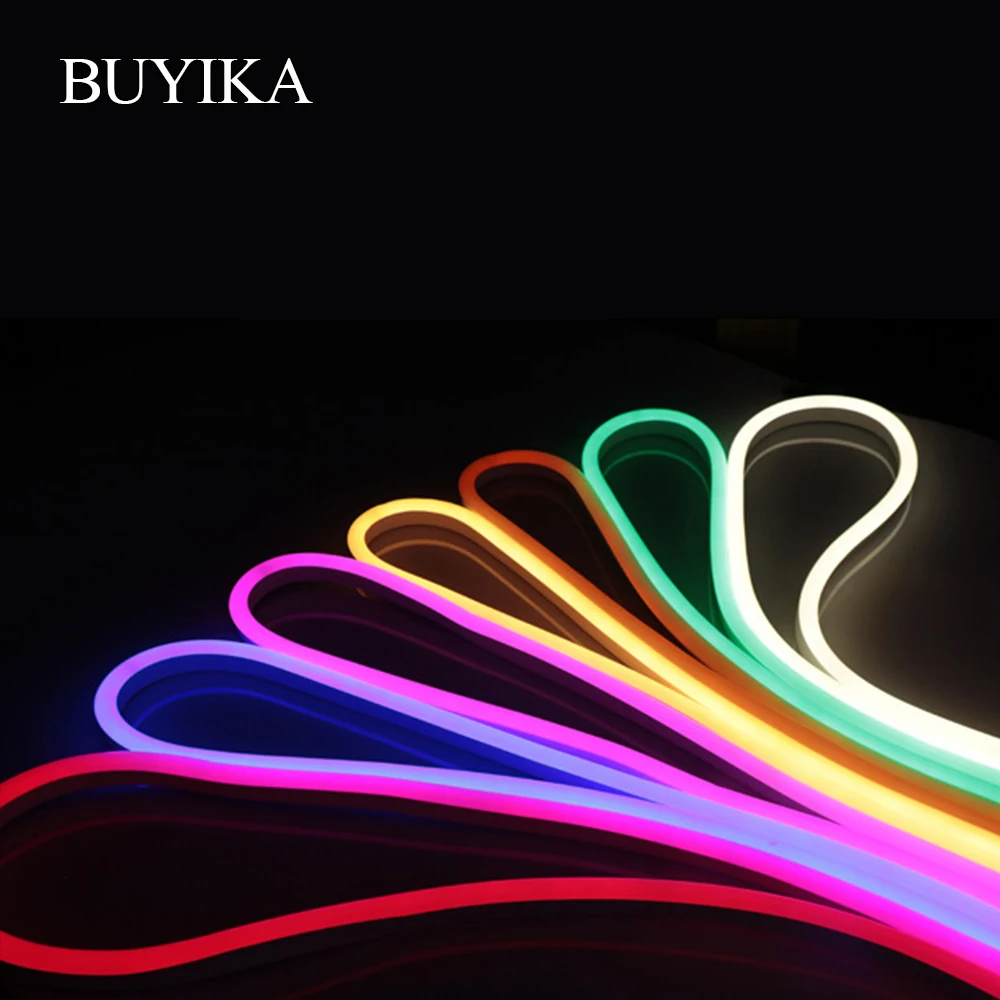 

220V LED Light Strip SMD2835 120LEDs/M Flexible Outdoor Christmas Home Waterproof Fairy Neon Strips Rope Tube Lighting EU Plug