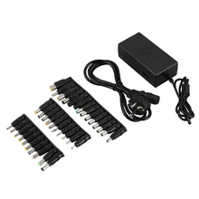 34Pcs Universal Power Adapter 96W 12V To 24V Adjustable Portable Charger For Dell Toshiba Hp Asus Acer Laptops Eu-Plug