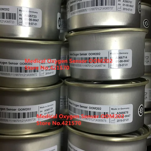 Кислородный датчик OOM202 для вентилятора O2 cell ENVITEC Germany кислородная батарейка 00M202 |
