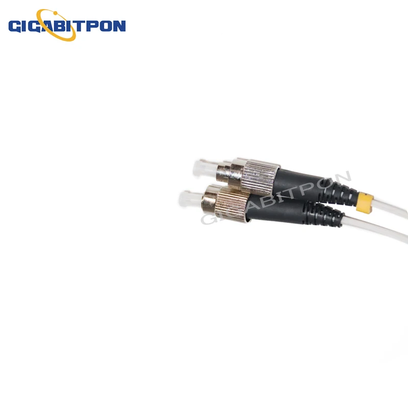 Single-mode 2 steel 2-core jumper G675A1FTTH fiber 4 connector 2FC/UPC-2FC/UPC outdoor and internal drop cable SM10-500M