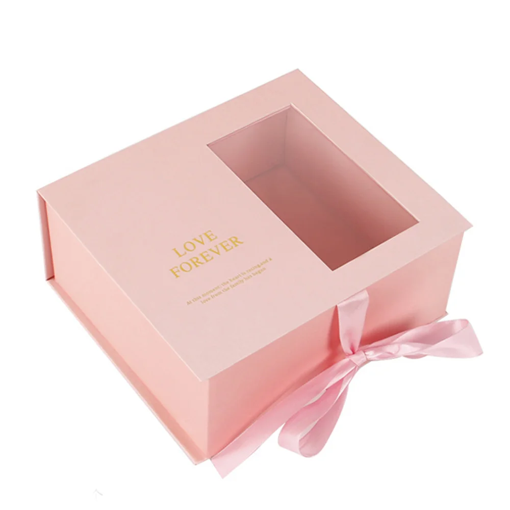 

Creative Flower Sorting Box Bouquet Exquisite Packaging Bag Valentine's Day Favor Gift Box Festival Party Accessories