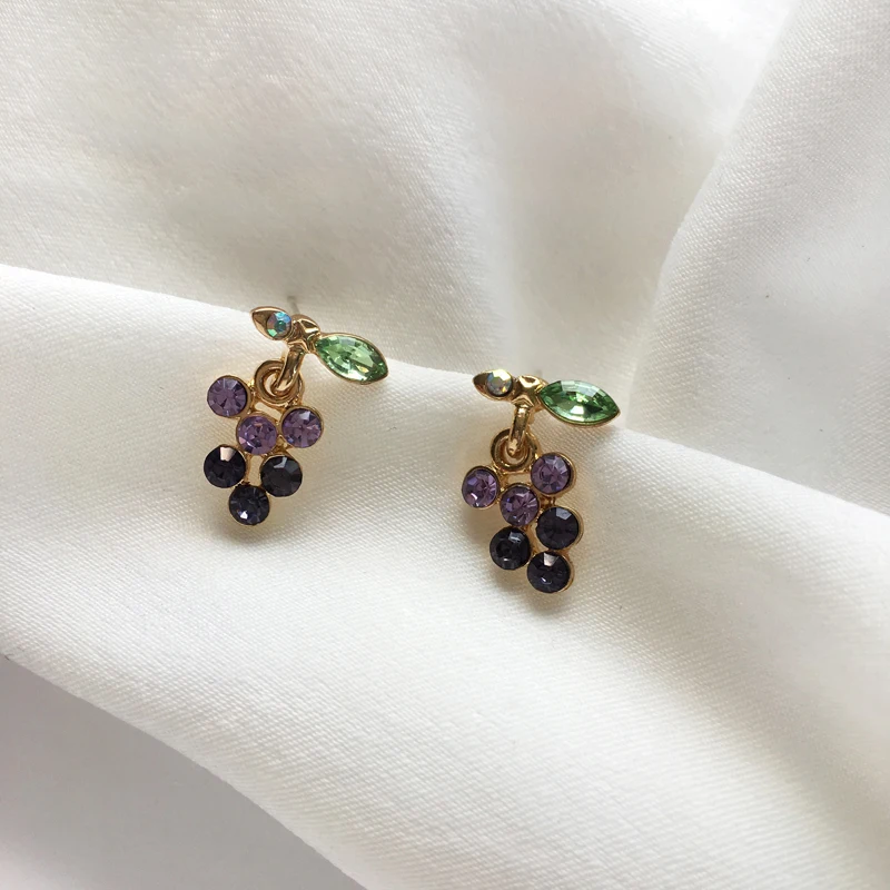 Женские серьги-гвоздики из цинкового сплава серьги-пусеты с застежкой на спине |