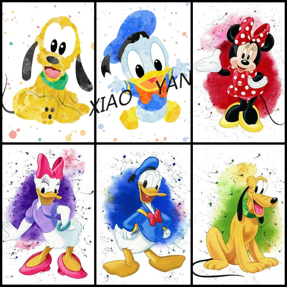 

Картина из страз Disney, бриллиантовая мозаика, бриллиантовая вышивка, наборы для вышивки крестиком для дома