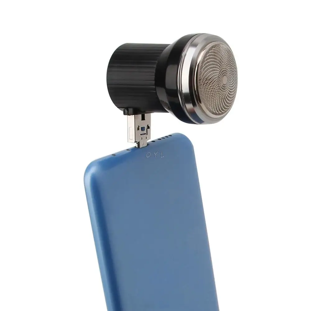 Дорожная бритва Mini USB для смартфона Android уличная портативная электрическая с