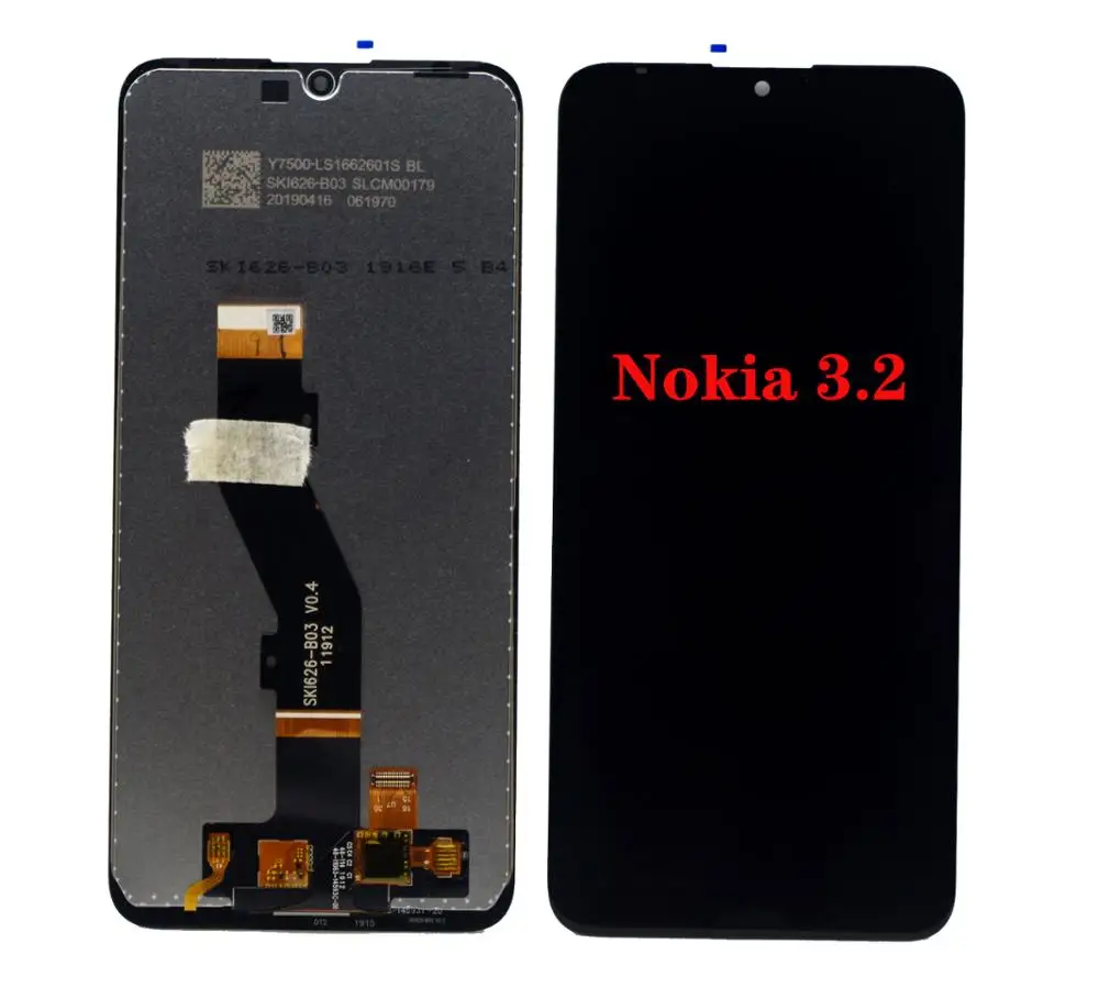Протестированный ЖК дисплей для Nokia 3 2 4 с сенсорным экраном в сборе|Экраны