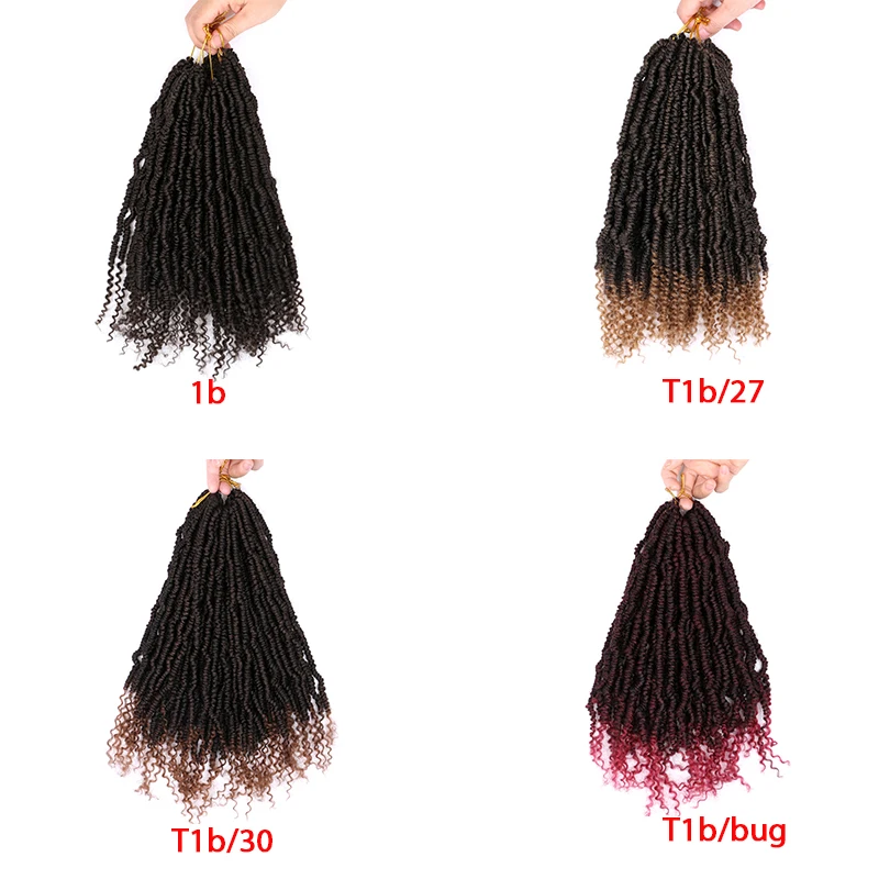 Страсть Весна Твист Омбре бомба твист вязание крючком Наращивание волос