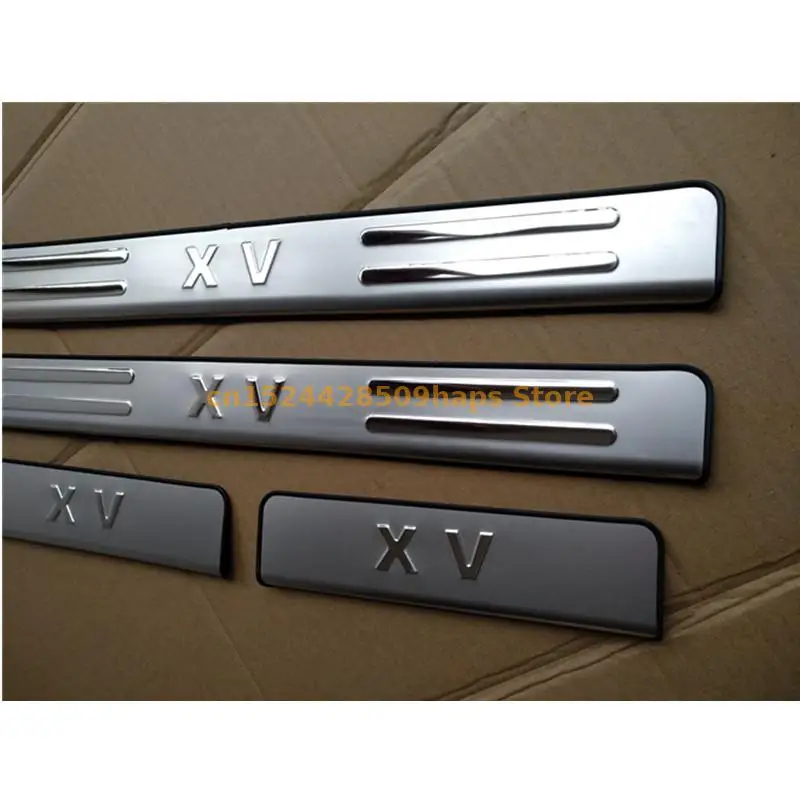 Накладка на порог двери для Subaru XV 2012- 2016 из нержавеющей стали автомобильные