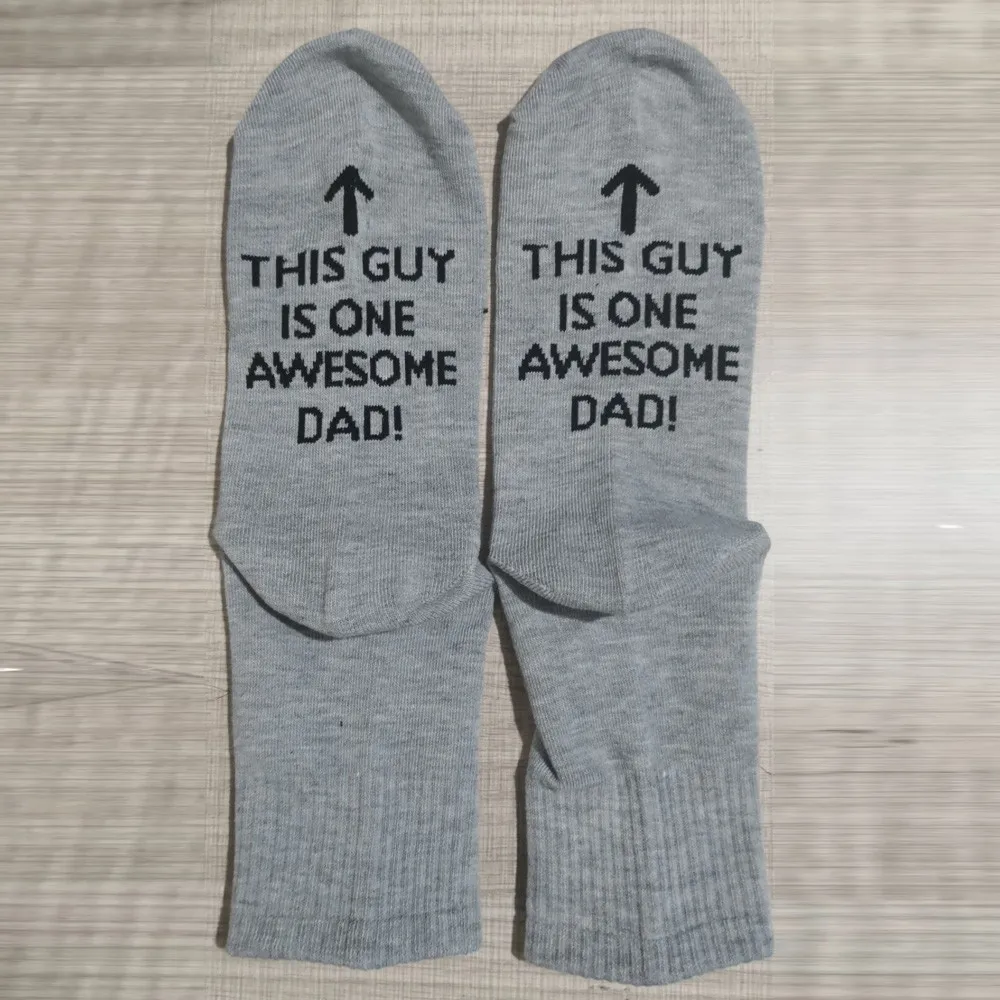 Оригинальные носки новинка 2019 мужские Потрясающие подарок отцу женские короткие