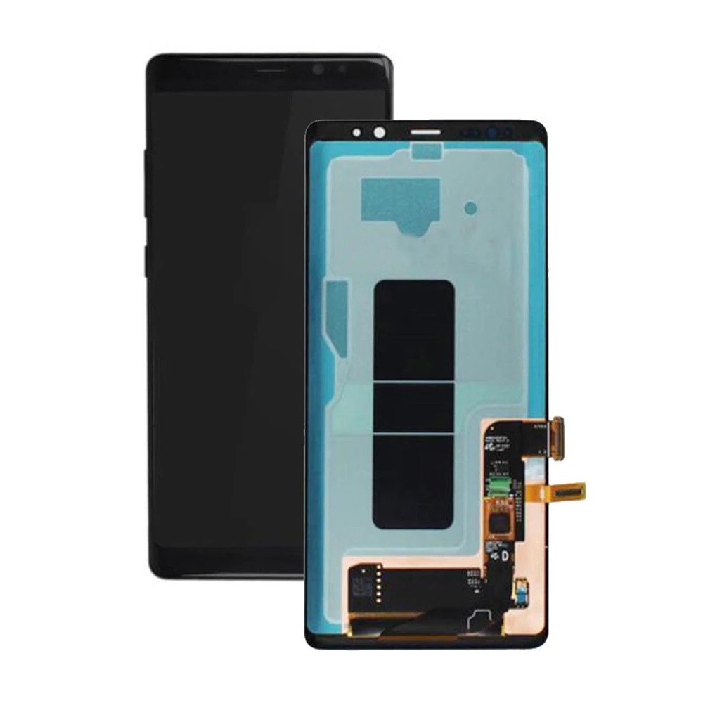 Amoled дисплей ЖК+ рамка для SAMSUNG Galaxy NOTE 8 N950 N950F ЖК сенсорный экран в сборе дигитайзер стекло для Galaxy NOTE8 lcd s