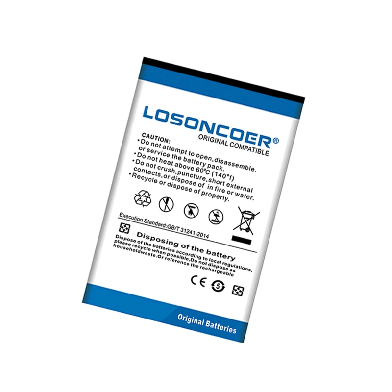 LOSONCOER 4550 мАч A8 сменная батарея для телефона AGM A8 A1Q SE хорошее качество батарея для Манн зуг 5S ZUG5S ZUG5SQ ZUG 5SQ