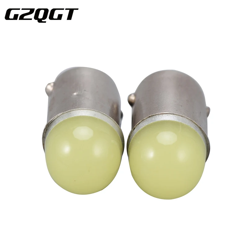 1x BA9S T4W 363 1895 233 Мини супер яркий круглый 3D COB LED чистый белый автомобильный номерной
