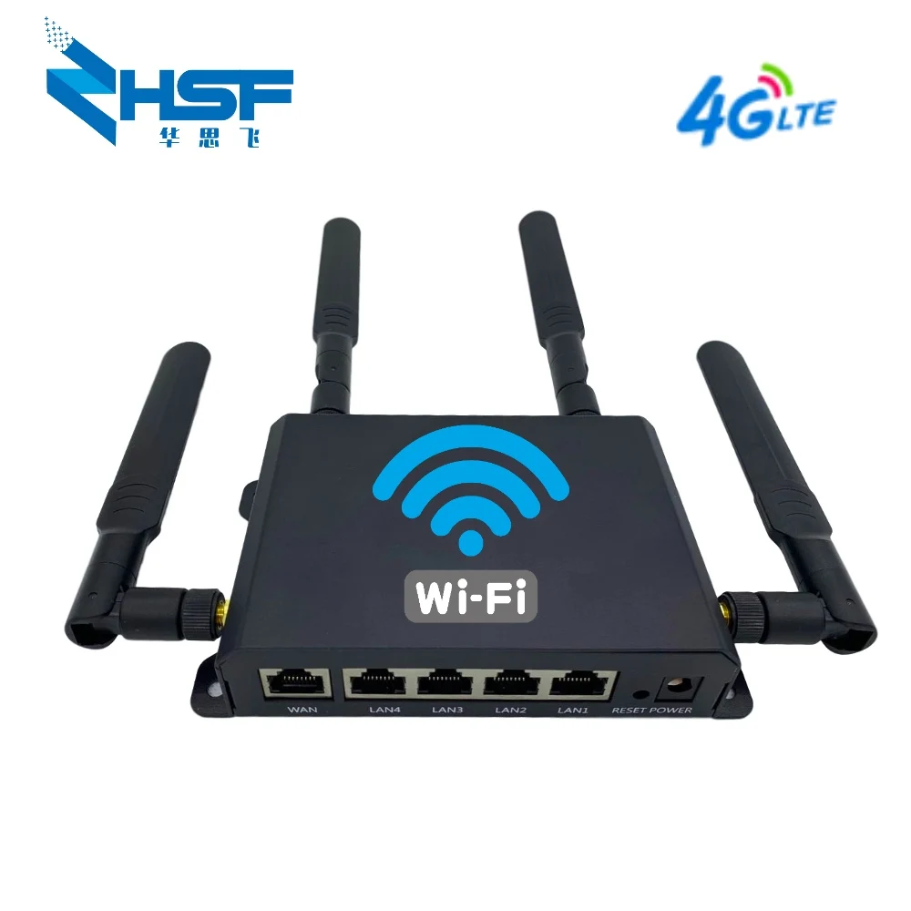 300 Мбит/с промышленный 4G беспроводной Wi Fi роутер со слотом для SIM карты