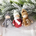 Рождественские украшения, креативная деревянная искусственная кукла, Рождественская елка, шкаф, декоративная маленькая подвеска