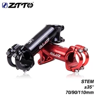 ztto bicycle parts mtb road bike stem 70 90 110mm 35 degree high strength lightweight 31 8mm polished stem for xc for am