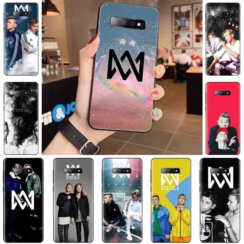 

Marcus and martinus case Phone Case For Samsung Galaxy S5 S6 S7 S8 S9 S10 S10e S20 edge plus lite Cover Funda Shell