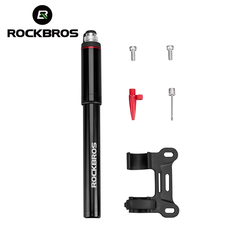 Насос велосипедный ROCKBROS портативный измеритель давления в шинах с клапаном 150 PSI