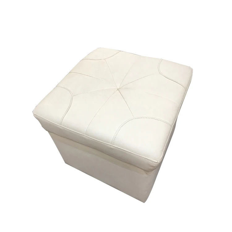 

Custom square storage ottoman made in China