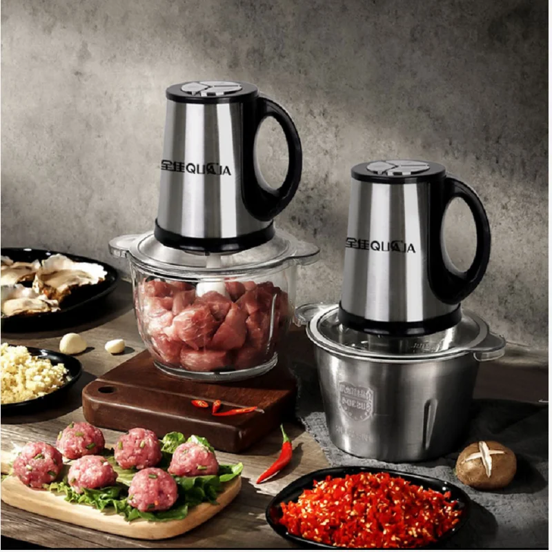 Многофункциональная Мясорубка большой емкости из нержавеющей стали может быть