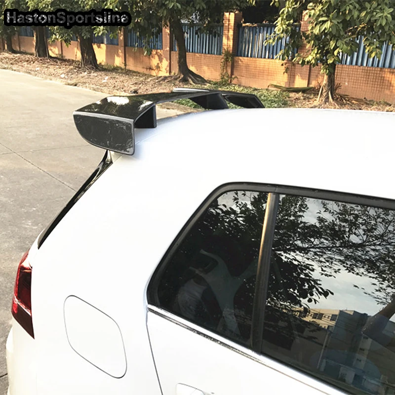 Гольф 7 MK7 Revozport Стиль углеродного волокна авто крыша спойлер крыло для Volkswagen VW Golf