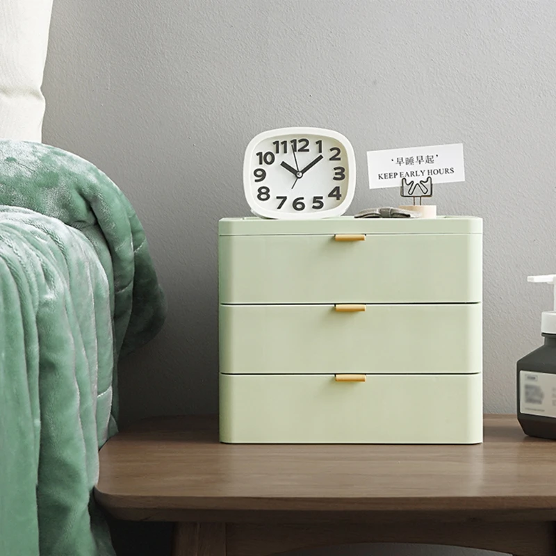 Настольный ящик для хранения Y8AB 2/3/4 уровня мини косметический Органайзер макияжа