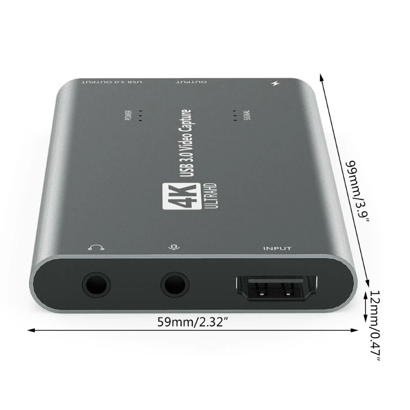 

Audio Video Capture Card HDMI USB3.0 4K 1080P Streaming Game Video Live