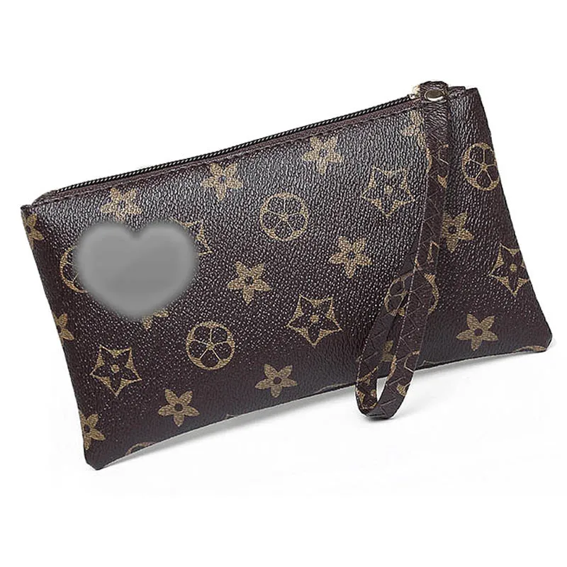 Маленький кошелек для ключей на молнии горизонтальный квадратный женский с