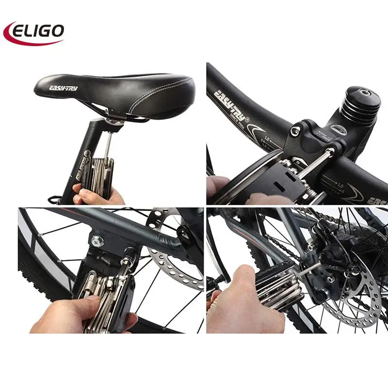 Набор инструментов 16 в 1 для ремонта велосипедов необходимый предмет путешествий