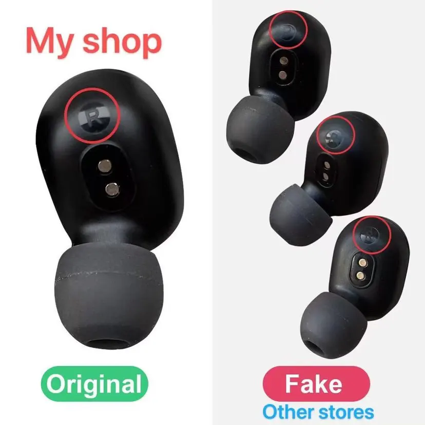 50 pieceslot wholesale original xiaomi redmi airdots 2 earbuds wireless earphone bluetooth ai control gaming headset with mic free global shipping