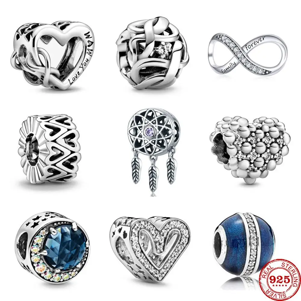 2020 Новый люблю тебя мама сердце с бесконечностью руки очарование Бисера Подходит