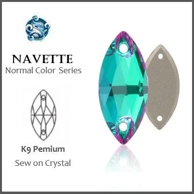 k9 glass Navette Shape стразы Sew On Rhinestones Flatback Glass Strass Sewing For leotards Wedding Dress | Дом и сад