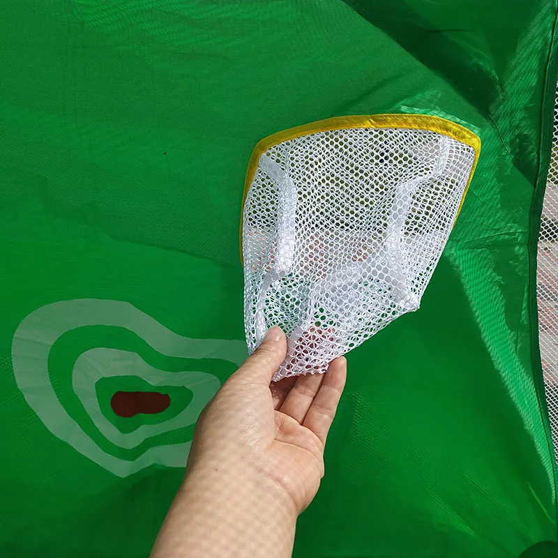 en Ucuz Kapalı Açık Katlanabilir Golf Pratik Net Golf Isabet Kafes Bahçe Otlak Uygulama çadırı 1m /2m Golf Eğitim Yardımcıları