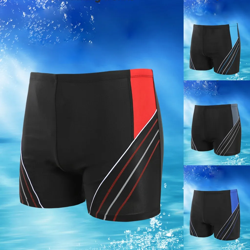Мужские тонкие дышащие плавки быстросохнущие пляжные нижнее белье короткие