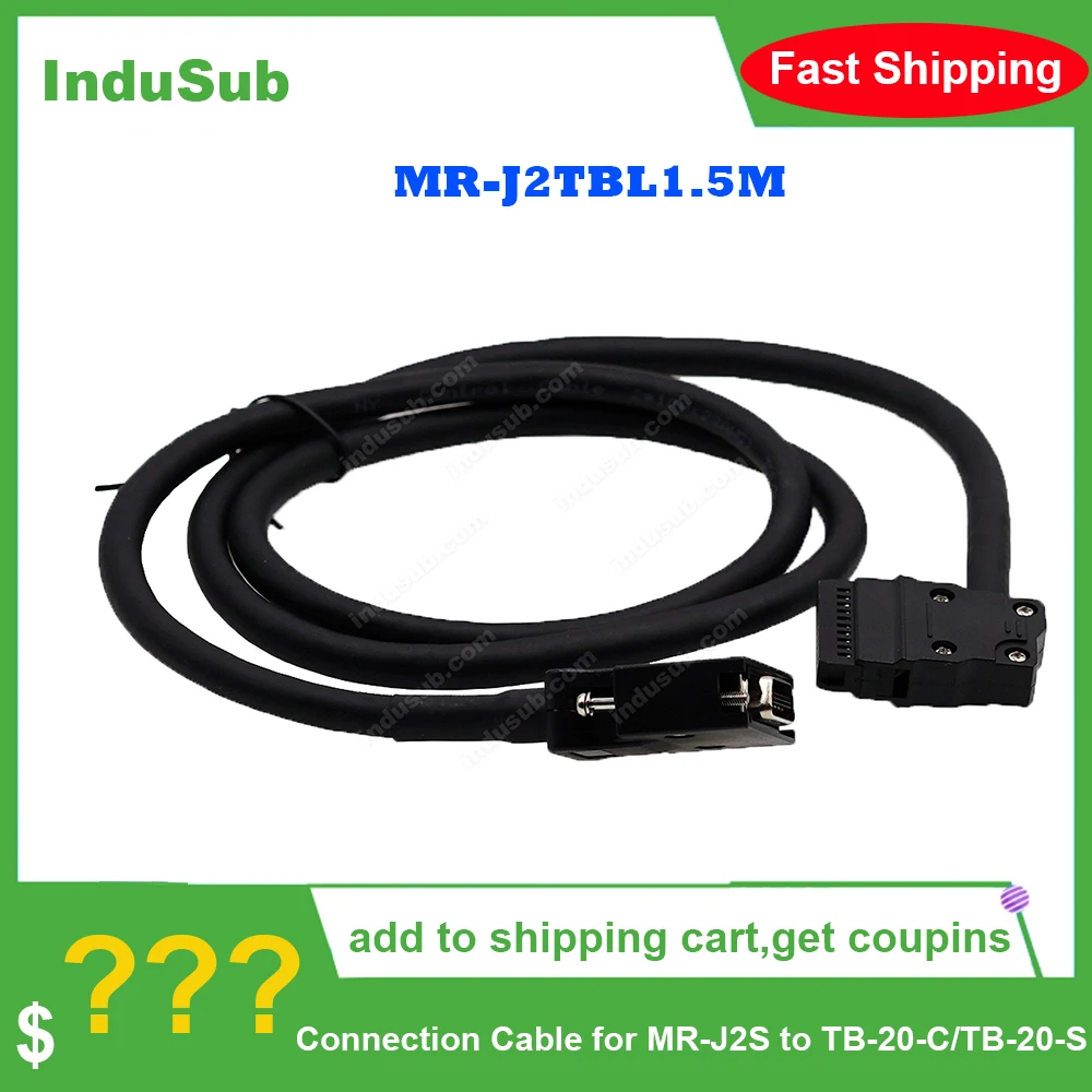 

MR-J2TBL1.5M Connection Cable for MR-J2S to TB-20-C/TB-20-S 1.5 m IAK3_SERVO