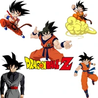 dragon ball japan z goku clothing thermoadhesive iron on transfer patches for diy t shirts for boys decoration sticker gifts