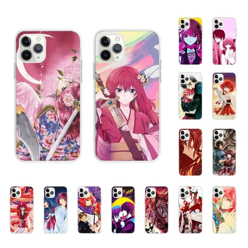 

Akatsuki No Yona Yona of the Dawn Black Cell Phone Case for iphone 13 11pro MAX 8 7 6 6S Plus X XS MAX 5 5S SE XR Fundas Capa