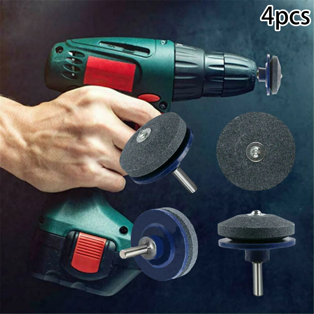 

Universal Electric drill Lawn Mower Sharpener Blade Grinding Power Garden