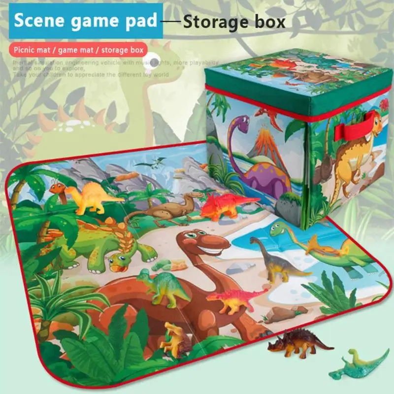 2 в 1 детский игровой коврик практичный классический нежная текстура прочный для