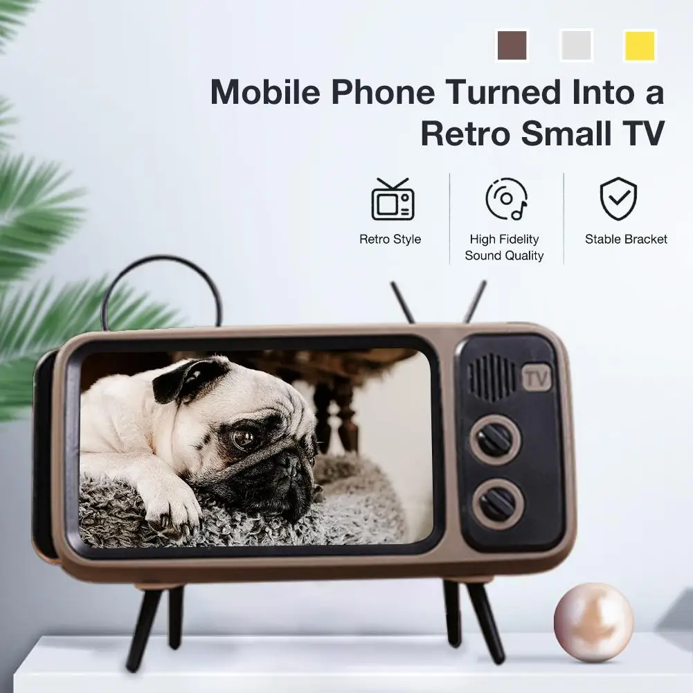Ретро держатель для телевизора стандартная настольная подставка дома без Bluetooth