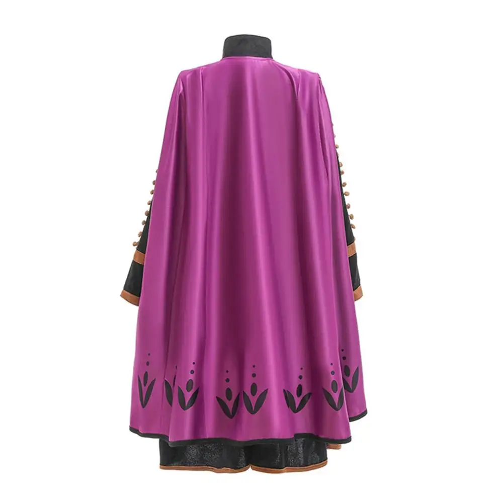 Бесплатная доставка новая одежда для косплея юбка принцессы Анны Детский костюм