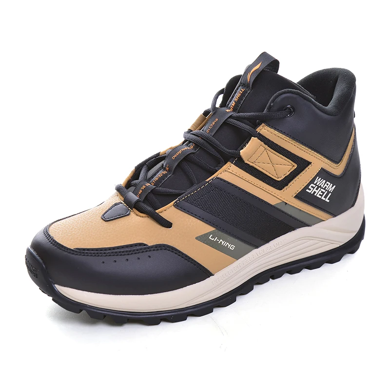 (Break Code)Li-Ning Men LN PIONEER Lifestyle Классическая обувь теплая зимняя спортивная с флисовой