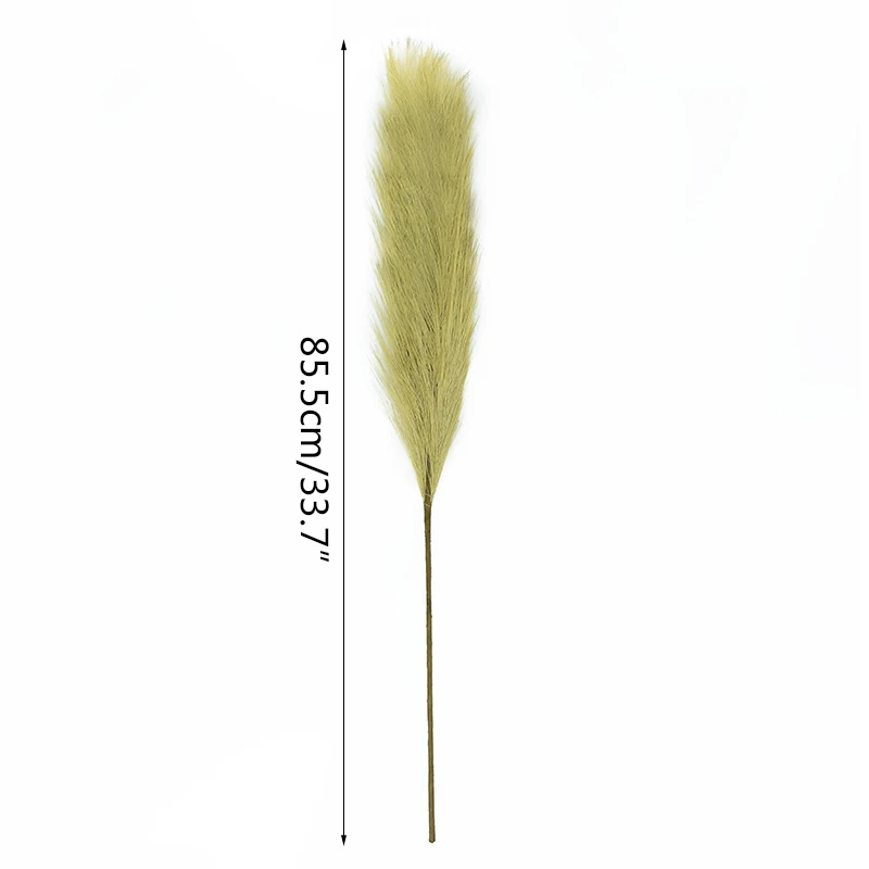 

85cm Artificial Pampas Grass Bouquet DIY Vase Holiday Wedding Party Home Decoration Real Touch Simulation Flower Reed Supplies 7